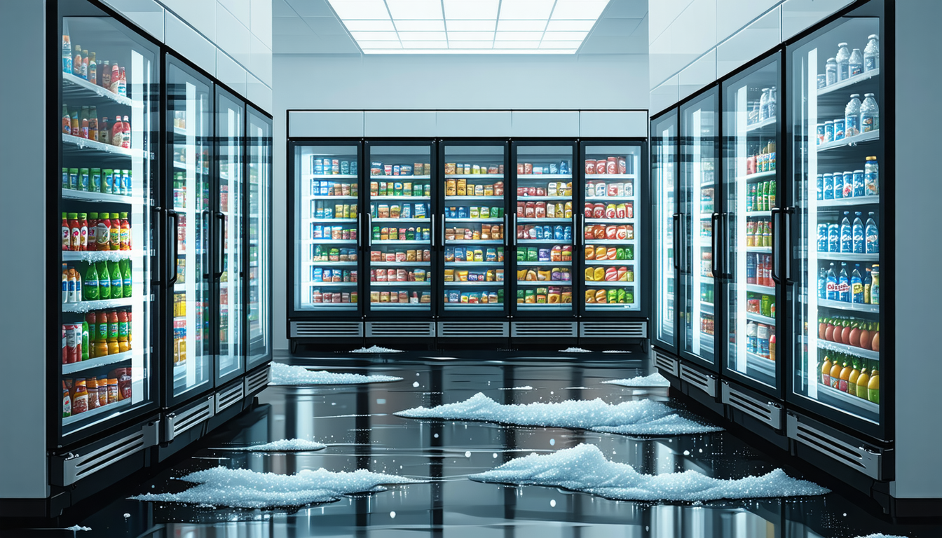 Illustration accompanying Ten military commissaries lost refrigeration in the same week