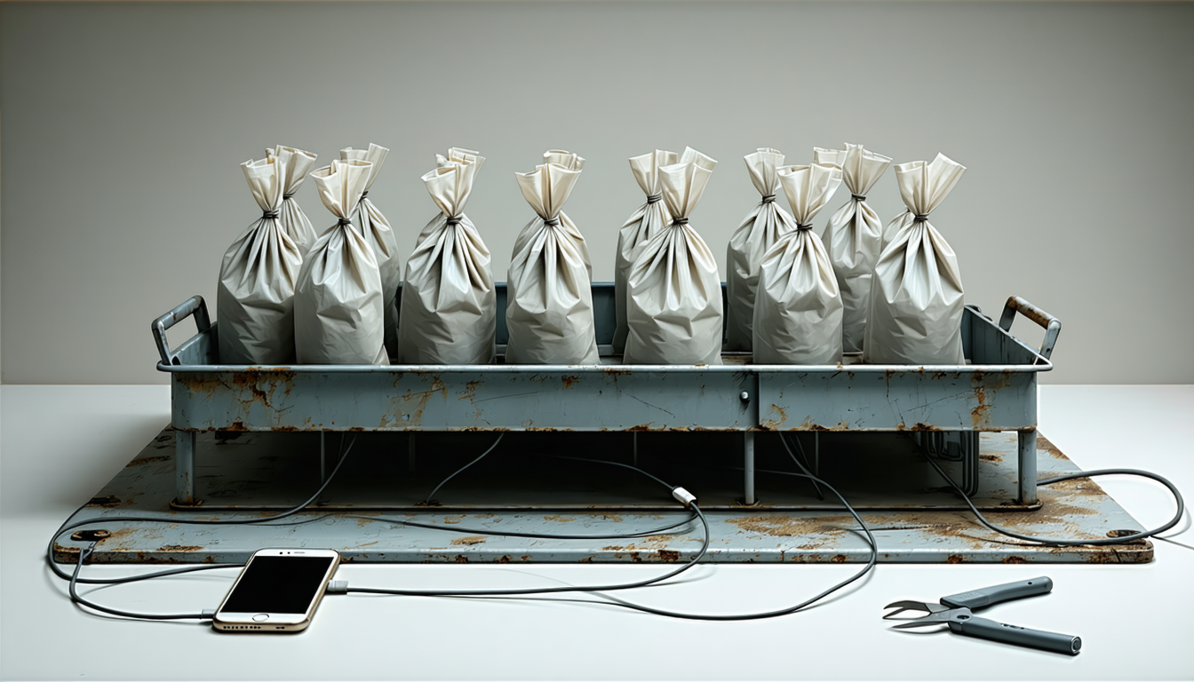 Illustration accompanying Apple threat notifications led one of twelve Serbians to a forensics lab that confirmed Pegasus infection
