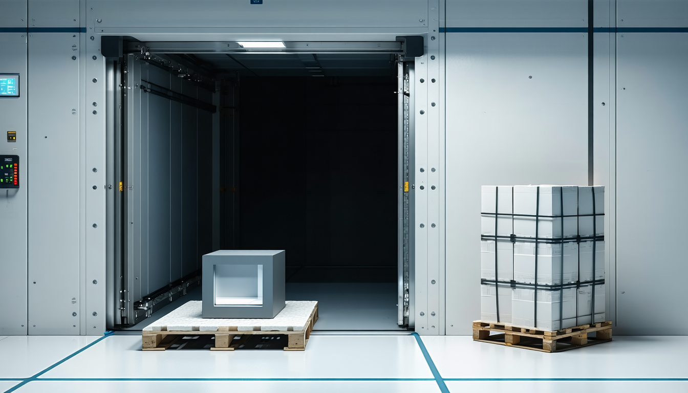 Illustration accompanying ASML's 40 percent throughput gain lands five years after Samsung's High-NA line starts