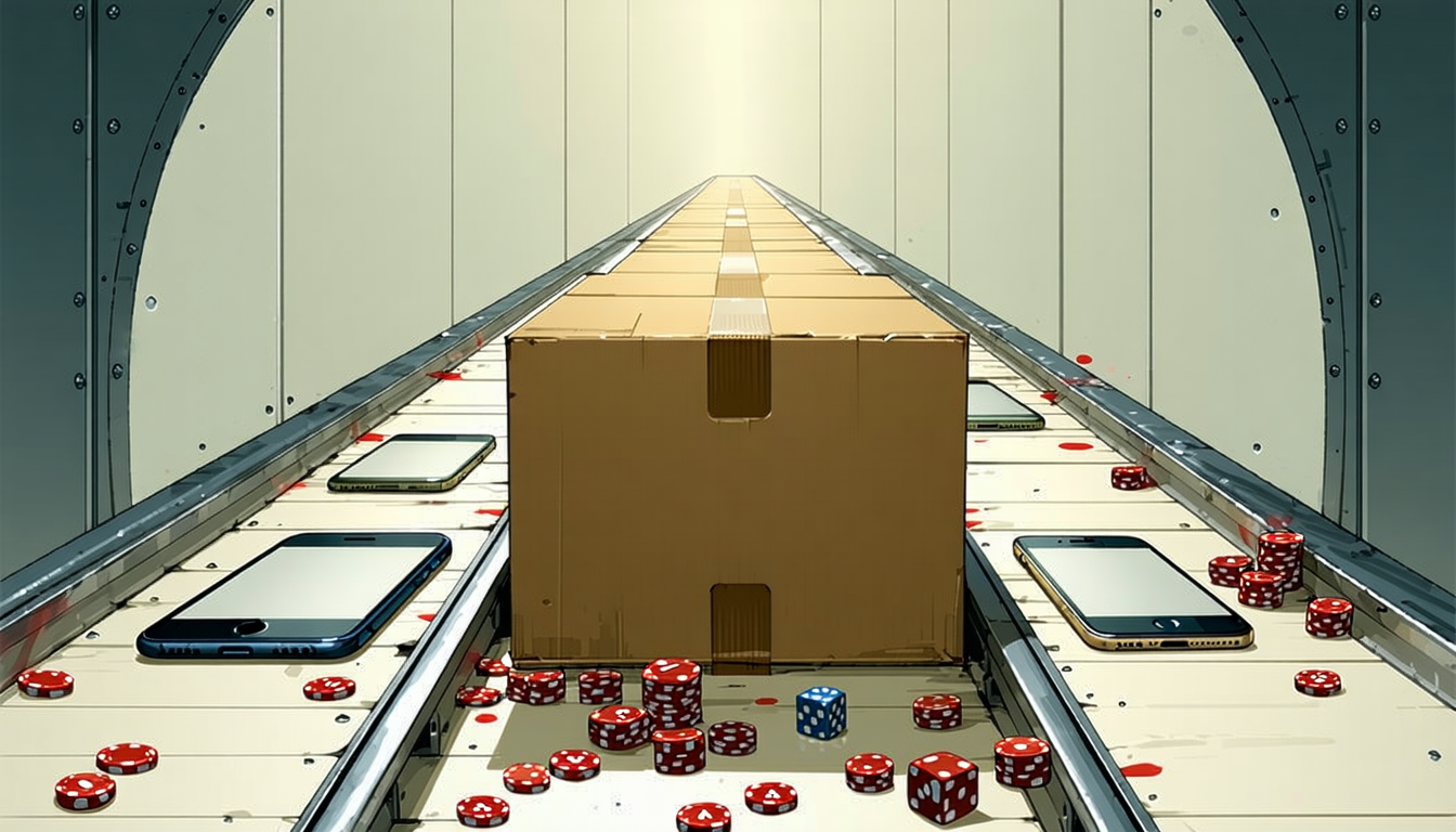 Illustration accompanying Ghost casino apps exploit Google Play's ratings-free Early Access channel