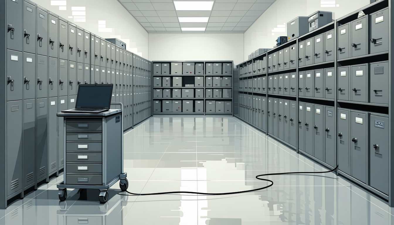 Illustration accompanying AdaptHealth traces a 4.1 million-record breach to one compromised contractor session