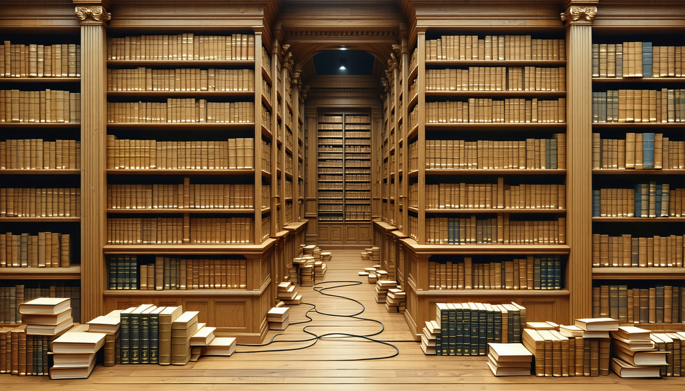 Illustration accompanying OpenAI bundles a 230 million-URL legal index behind the model ID gpt-6-astra-law