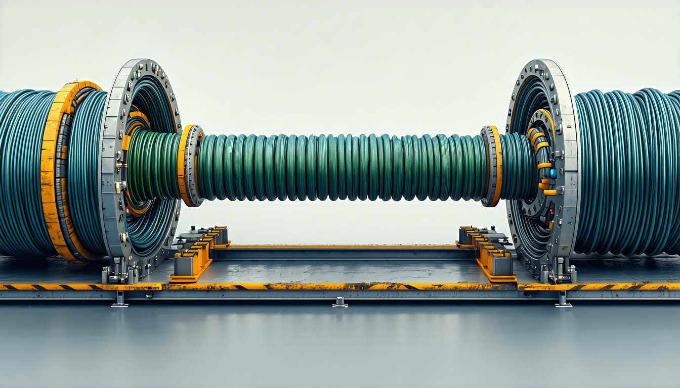 Illustration accompanying Meta reaches a petabit at 7,000 km by doubling the cores inside a 125-micron fiber