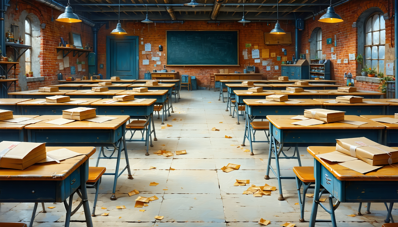 Illustration accompanying a16z's academy commits $840,000 per founding student before anyone pays tuition