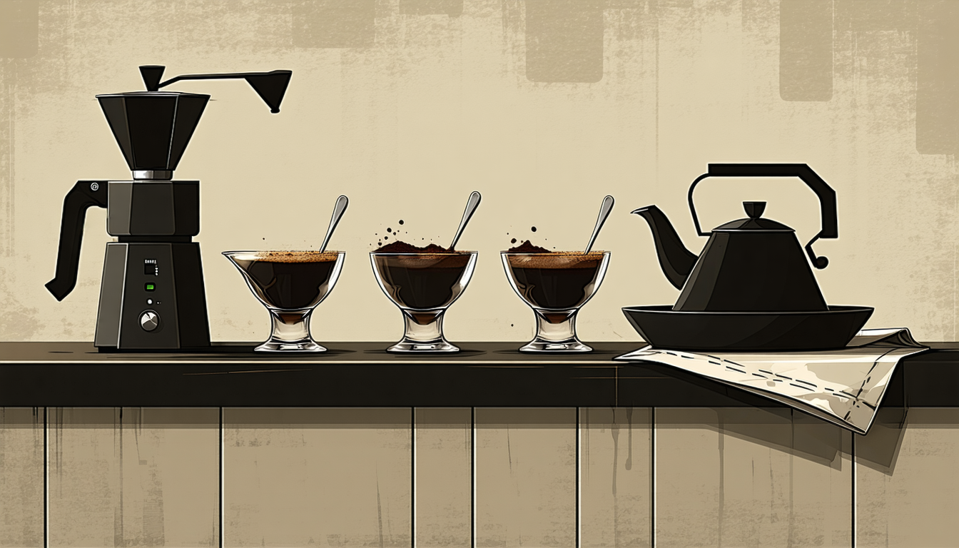 Illustration accompanying An AI agent books and pays for a coffee tasting on a live Danske Bank card