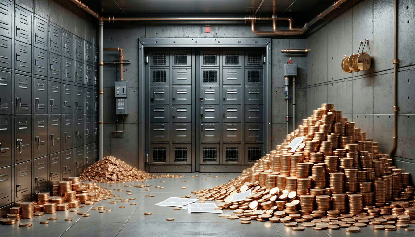 Illustration accompanying Alloc Init's 56-page private Bitcoin spec leaves deposits and withdrawals for a second paper