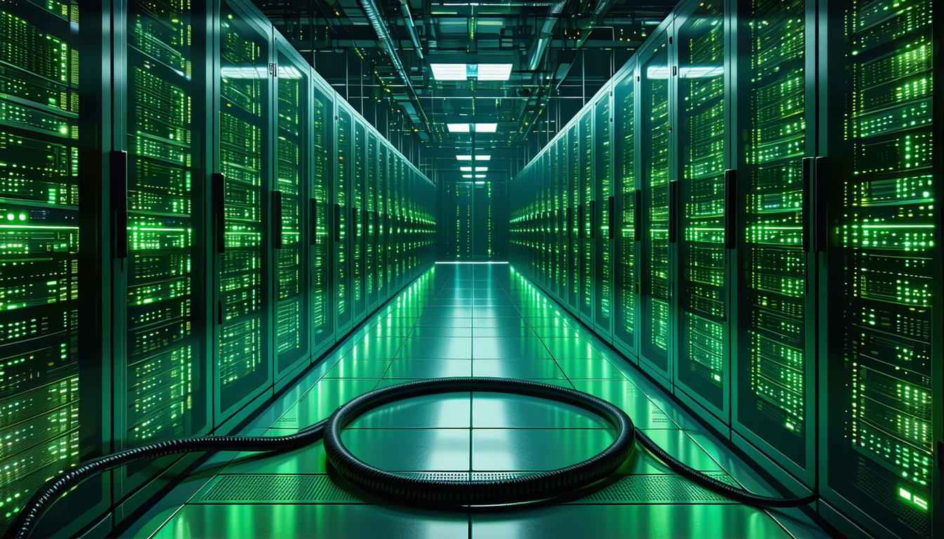 Illustration accompanying Kiteworks asks customers to power down for nine hours to guard against zero-day attacks