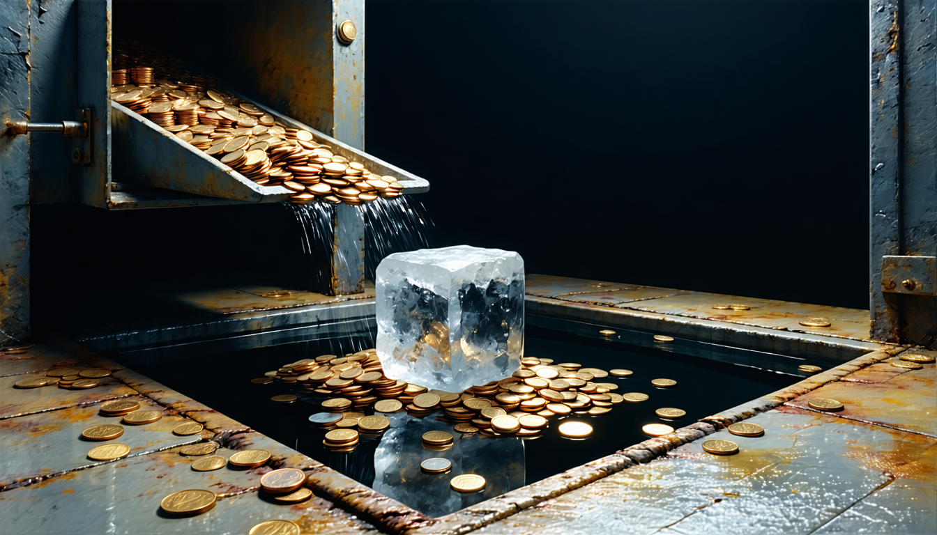 Illustration accompanying Bitget's hackers push $3.9 million of stolen ZEC into Zcash's untraceable Ironwood pool