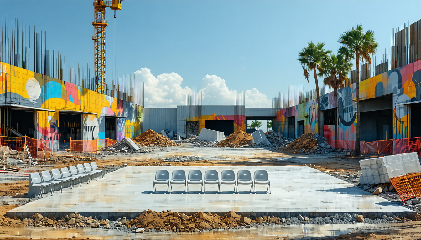 Illustration accompanying Ken Griffin's record $3 billion gift funds a Carnegie Mellon campus in Miami built around grand challenges