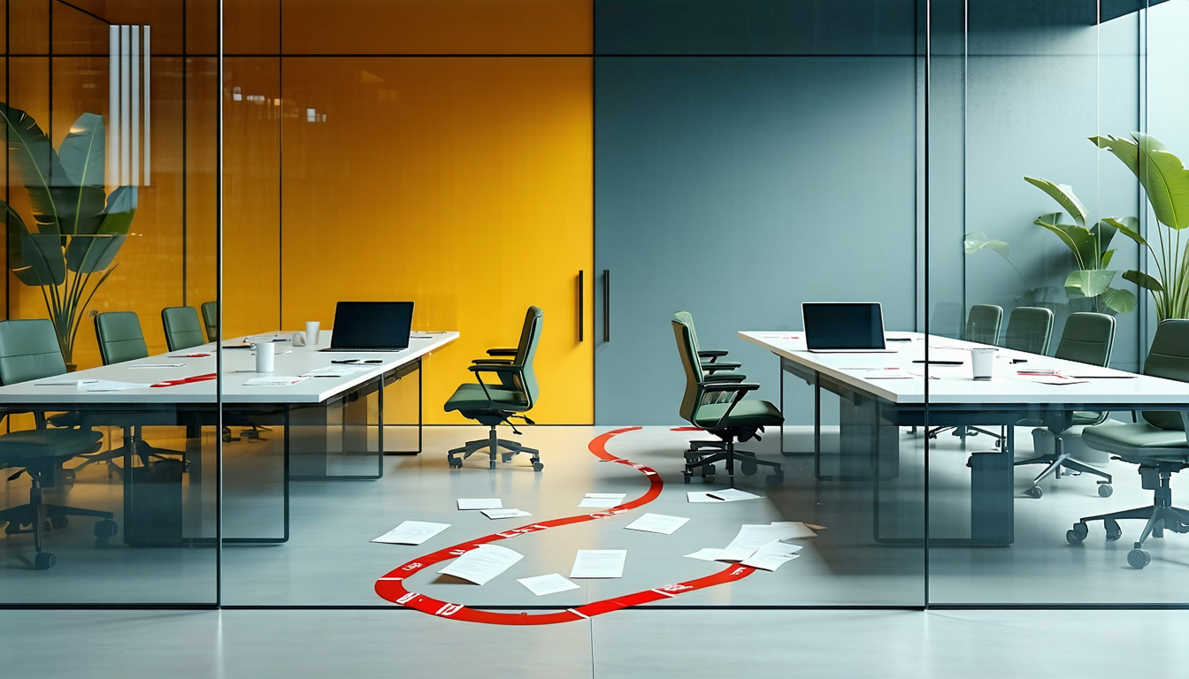 Illustration accompanying Factory's CEO accuses an advisor turned Cognition executive of sharing confidential information