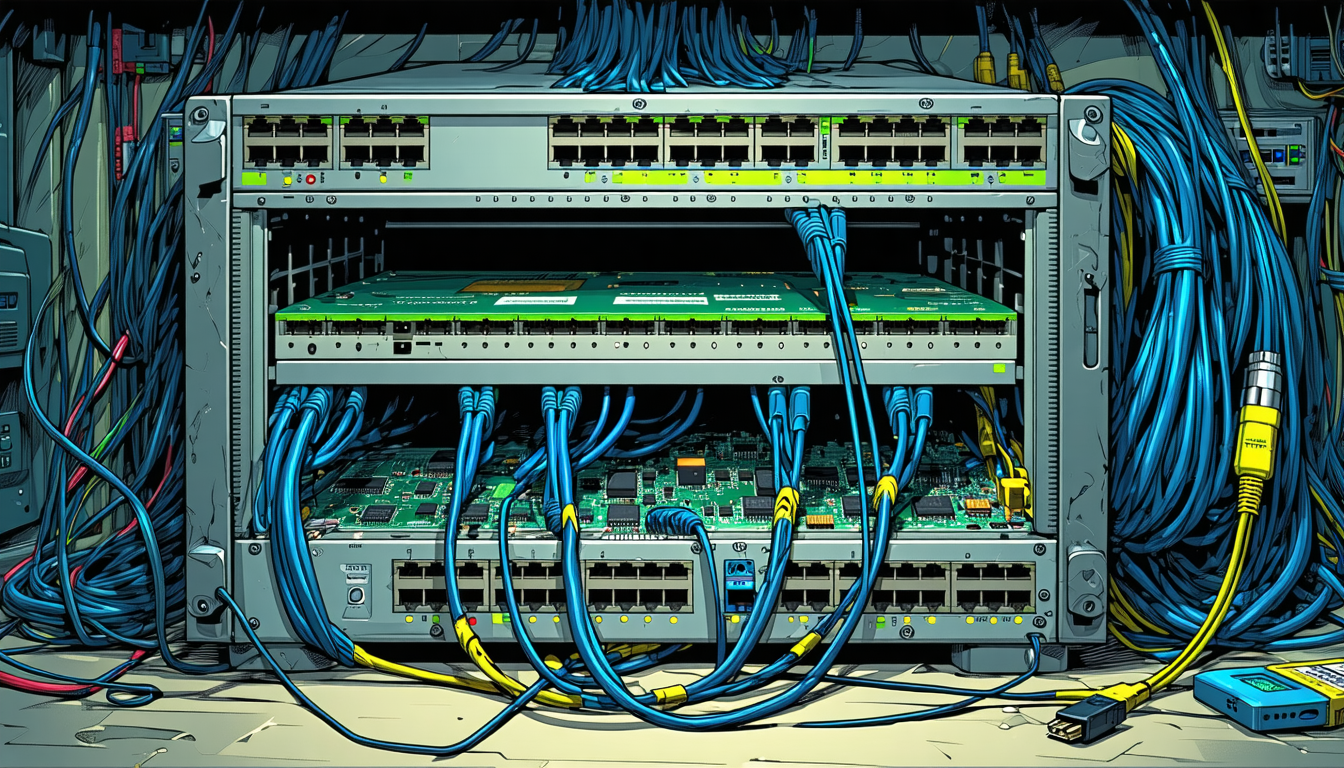 Illustration accompanying CISA warns a single unauthenticated request can root MikroTik RouterOS below 7.24