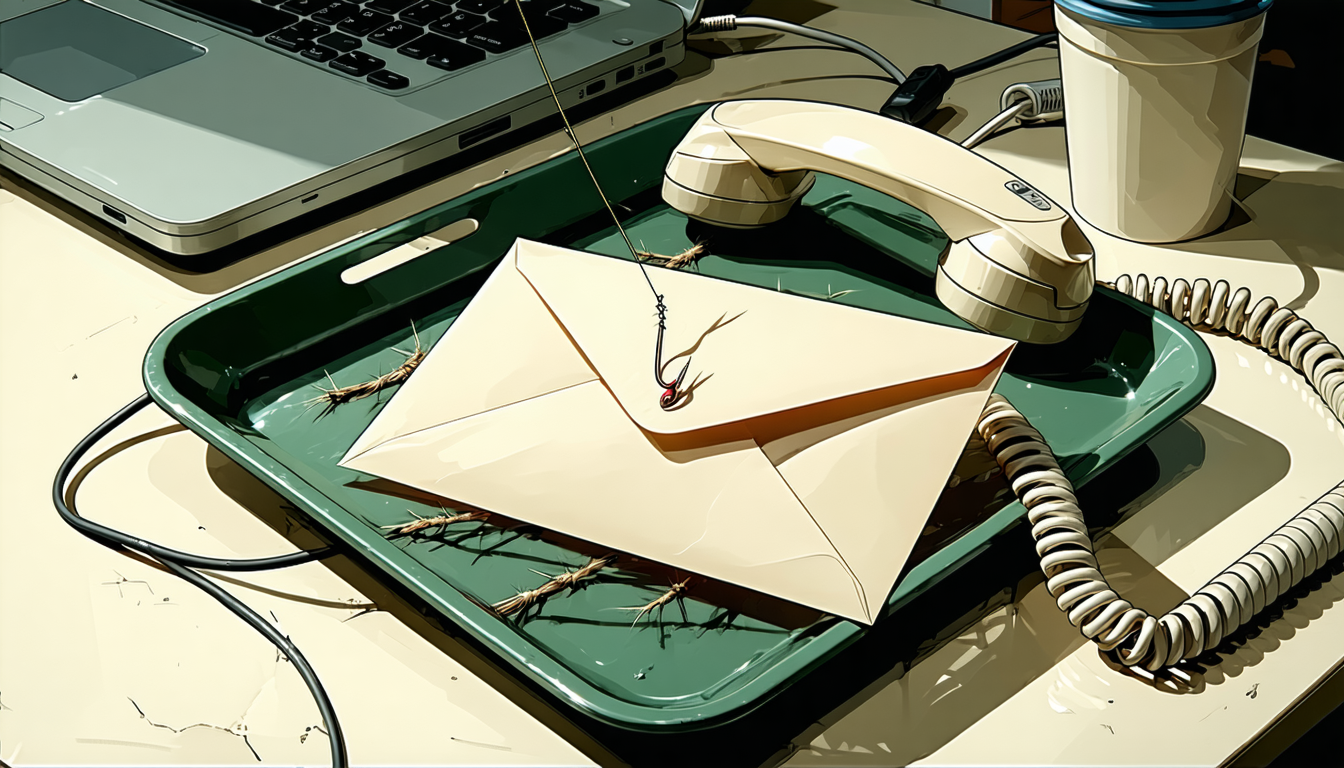 Illustration accompanying China-aligned TA419 lured AI policy experts with fake advisory invitations in officials' names
