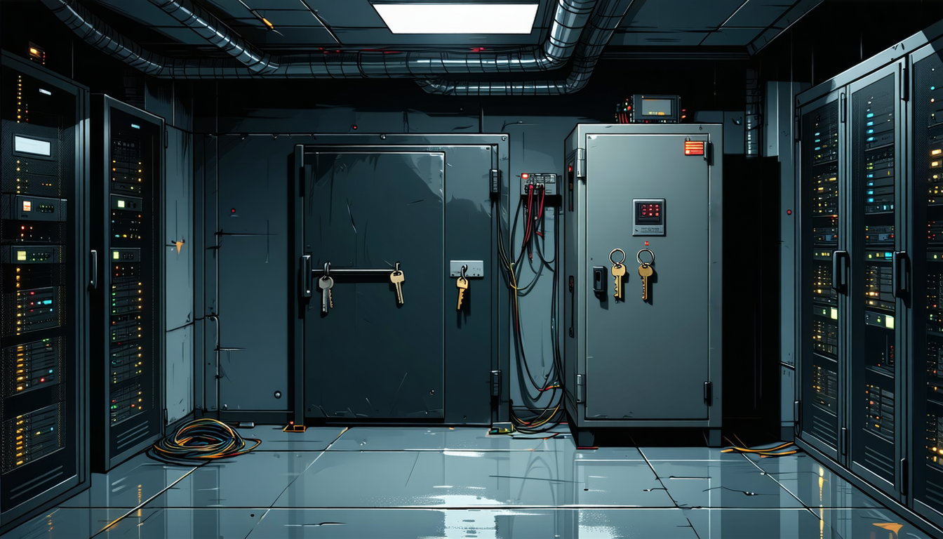 Illustration accompanying Bitget traces its $388 million loss to a flaw in a third-party security product