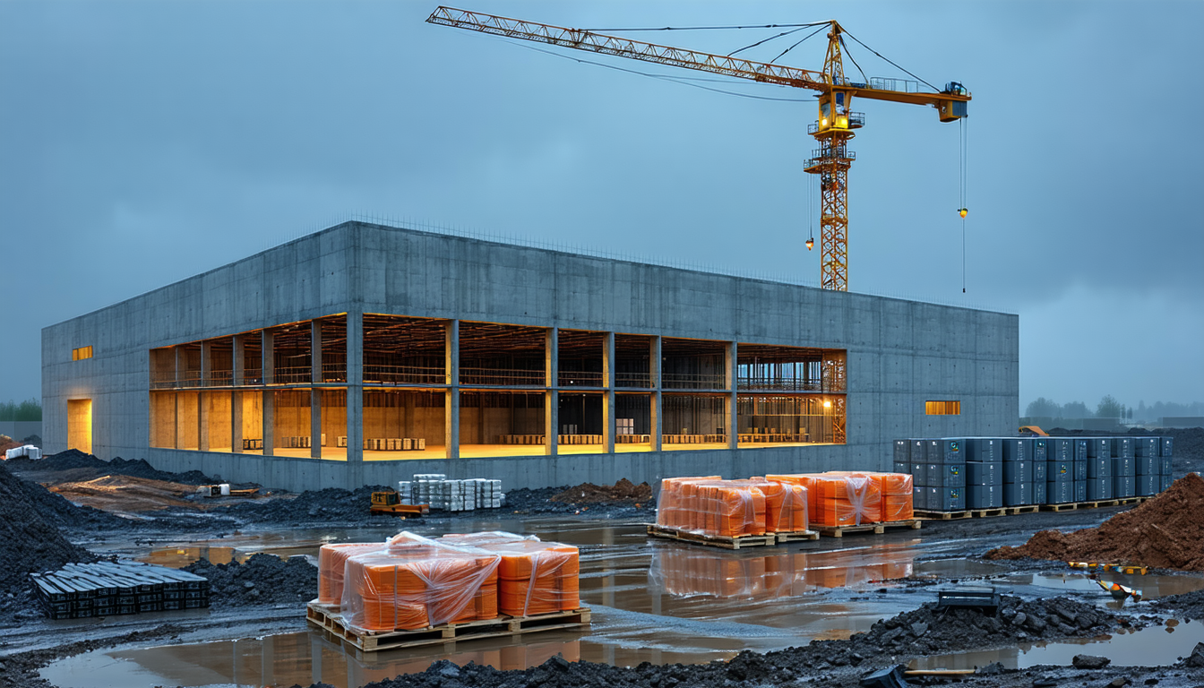Illustration accompanying US data-center construction spending climbs 73% to an $85 billion annual rate