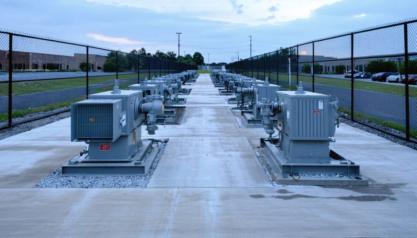 Illustration accompanying Goldman's 'largely unchanged' data-center forecast cuts 2027 capacity additions by more than a quarter