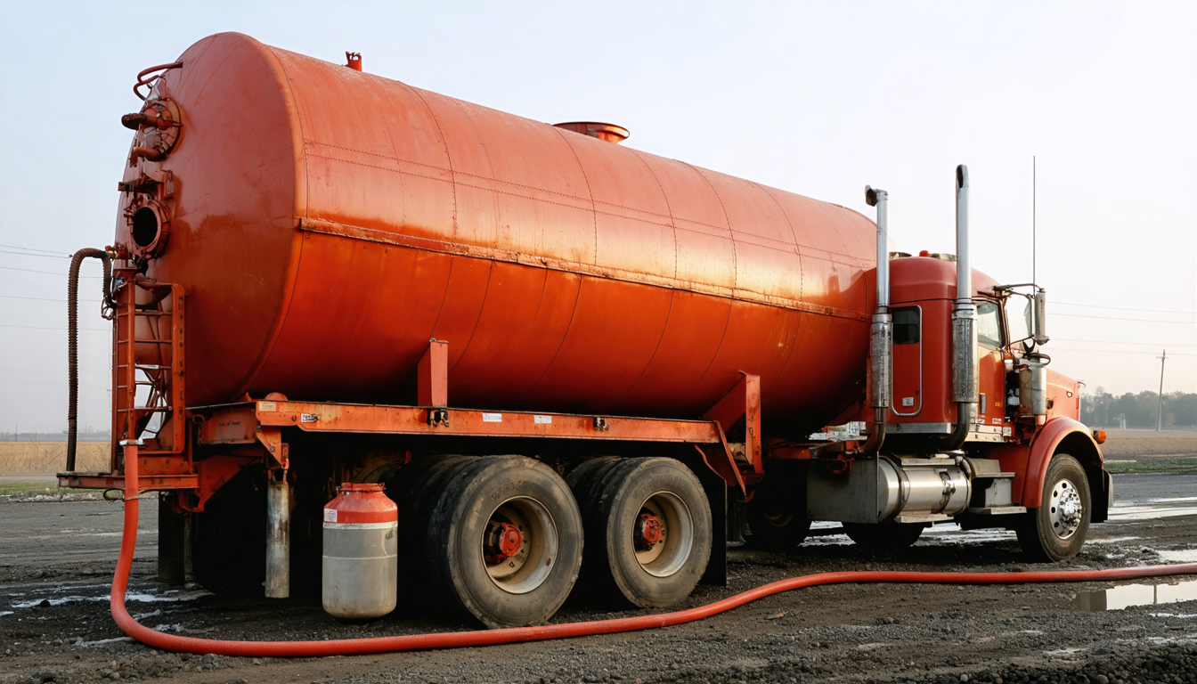 Illustration accompanying Trump's red-dye diesel order leaves fleet savings to four federal departments and the states