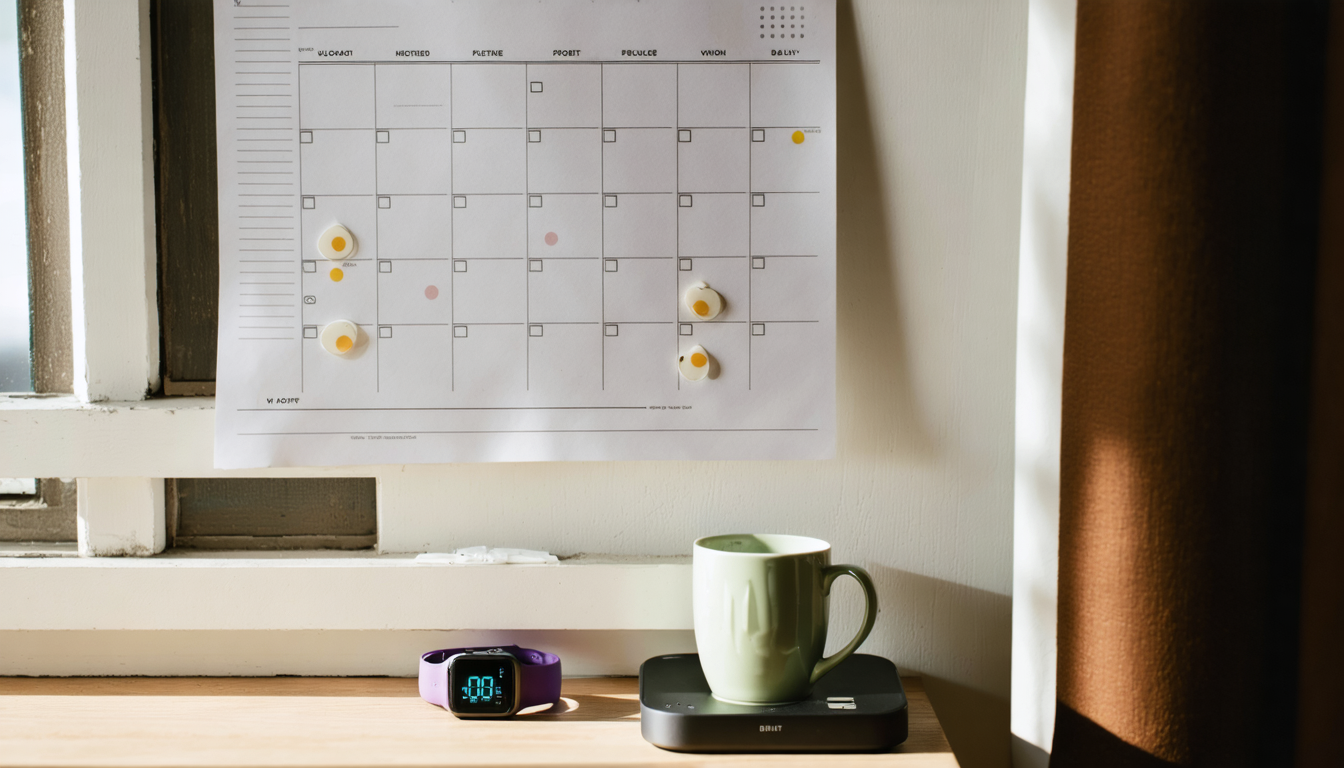 Illustration accompanying Flo Health's cycle data will feed a $10-a-month Google coach from early next year
