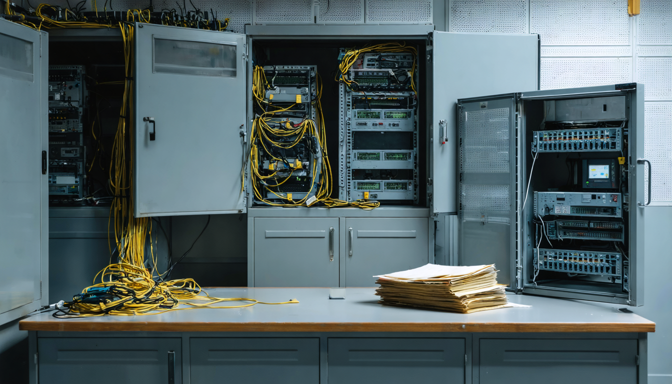 Illustration accompanying CyberXero ran 51 Claude Code agents against WordPress sites and Ukrainian utilities