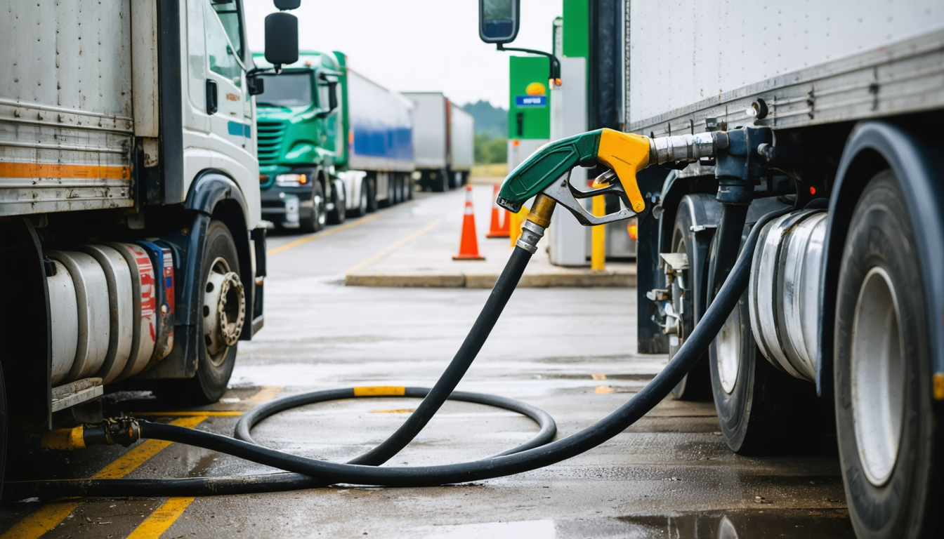 Illustration accompanying Diesel is up more than 75% since the Iran war as US inflation is forecast to reach 3.7%