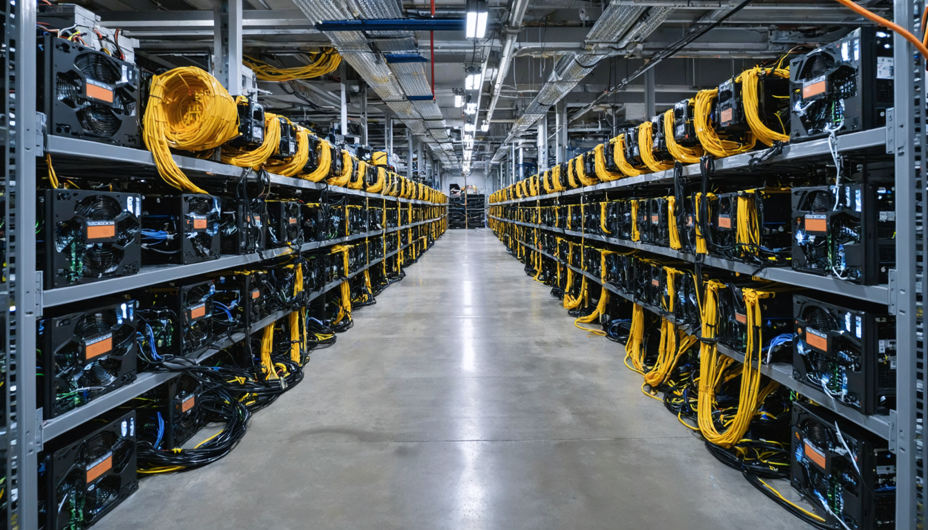 Illustration accompanying Binance's mining pool exit can add less than one point to the top three pools' 64%