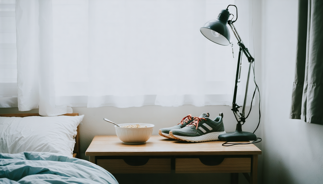 Illustration accompanying Short sleep was linked to lower psychological flexibility in a Binghamton survey of 400-plus students