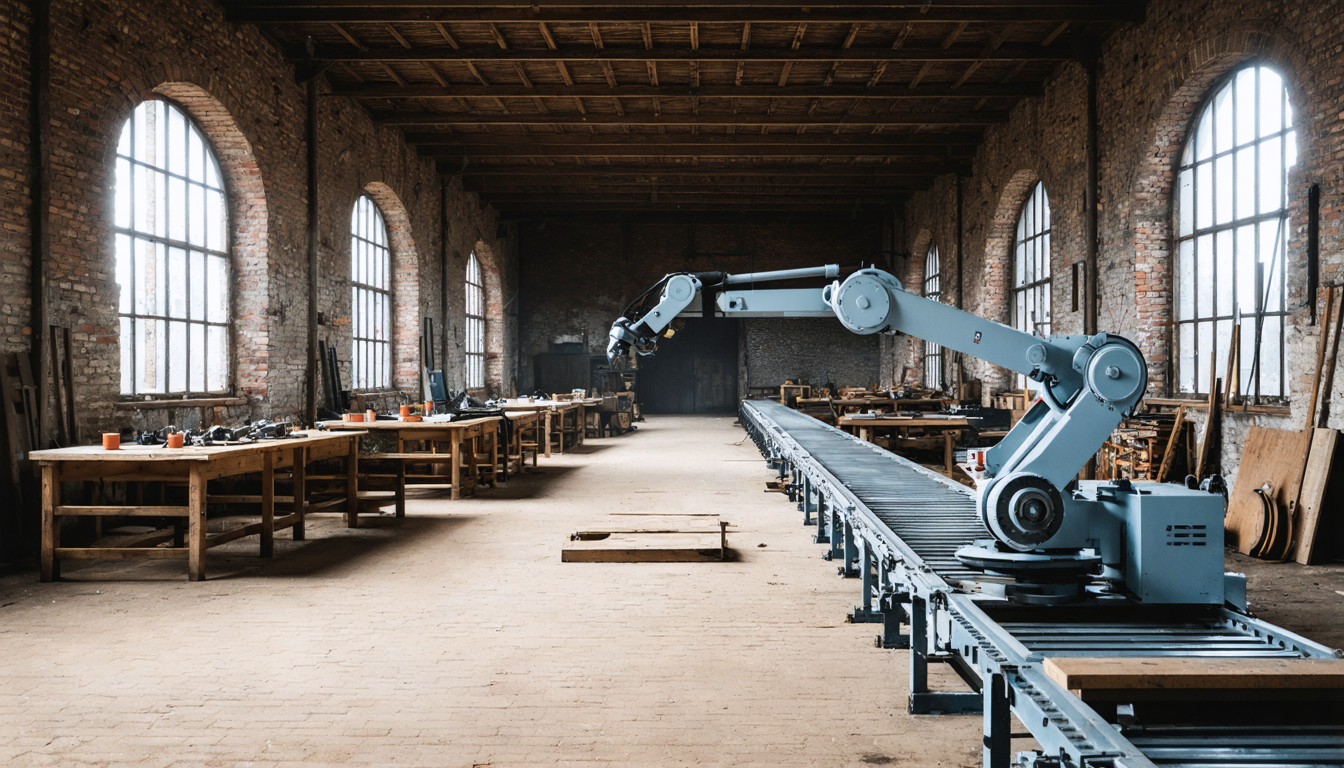Illustration accompanying Accenture's CTO puts large enterprises truly rebuilt around AI at 'close to zero'