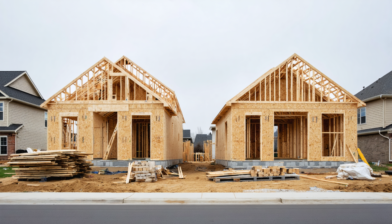 Illustration accompanying Dream Finders will pay 0.8 times book value for Beazer to reach sixth place among US homebuilders